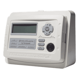 Anunciador remoto LCD de 80 caracteres, retroiluminado, para panel de detección de incendio, color blanco