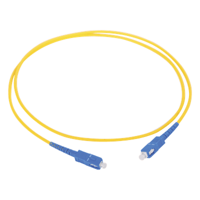 Jumper de Fibra Óptica Monomodo SC/SC Simplex de 1 Metro (3.28 Pies)