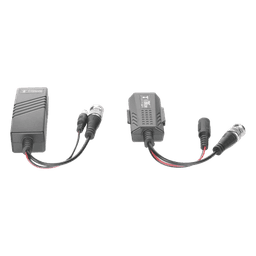 Kit de Transceptores Activos TURBO HD / Conversión 36/24 Vcc a 12 Vcc Regulados / Transmisión 200 m (656.2 ft) / Compatible HD-TVI, HD-CVI, AHD, CVBS / UTP Cat5e/6