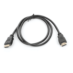 Cable HDMI / 1 m (3.28 ft) / High Speed / 4K / ARC / 3D / Blindado / Chapado en Oro