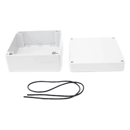Gabinete Plástico para Exterior / IP65 / IK07 / 160 x 160 x 90 mm / -20°C a 60°C / Cierre por Tornillos