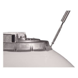 Montaje Ajustable para Antena / Acero Inoxidable / 3.3 kg / Resistente a Vientos Extremos / Compatible JRMA0-1200 y JRC-DD35