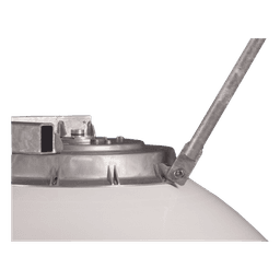 Montaje Ajustable para Antena / Acero Inoxidable / 3.3 kg / Resistente a Vientos Extremos / Compatible JRMA0-1200 y JRC-DD35