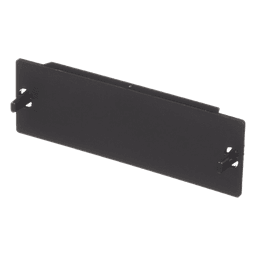 Placa Ciega / Reserva Espacio Paneles Fibra Óptica / TIA/EIA-568-C.3 / Color Negro