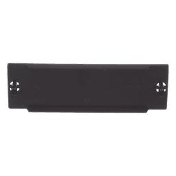 Placa Ciega / Reserva Espacio Paneles Fibra Óptica / TIA/EIA-568-C.3 / Color Negro