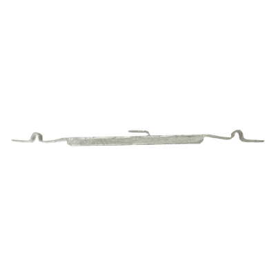 Clip Automático para Charola / Peralte Ajustable 54 mm (2.13 in) / Acero Inoxidable / Cierre Automático / Galvanizado por Inmersión en Caliente