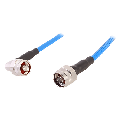 Cable Flex SSP-250-LLPL (1/4 Diam.) de 1 Metro (3.28 Pies), Bajo PIM (?-155 dBc), Conectores N Macho a N Macho en A/R, 0-6 GHz.