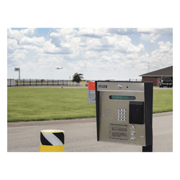 Control de acceso telefónico / Gabinete para sobreponer / 2 puertas / 3000 números / 11 dígitos / LCD / Análogo o digital / Expandible a 16 puertas / Programable por PC
