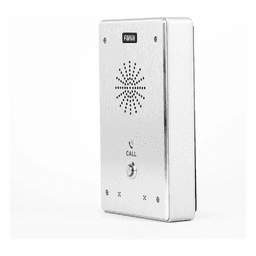 Intercomunicador IP / 2 Líneas SIP / 2 Relevadores / PoE 802.3af / Anti-Vandálico IP65 e IK10 / -40°C a 70°C