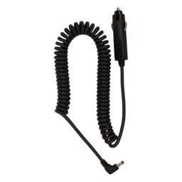Adaptador de corriente vehicular / 12-24 Vcc / 15 Vdc 1.0A / Cable espiral retractil / Fusible reemplazable