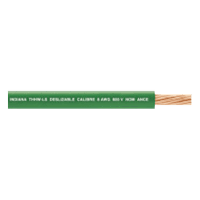 Cable Eléctrico THW-LS / Calibre 4 AWG / 19 Hilos / 33.6 mm² / 90°C / Bobina 100 m