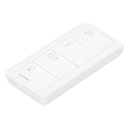 Control Pico inalámbrico de 4 botones para encender y apagar dos grupos de luces, con batería de 10 años, compatible con Caseta Wireless, RadioRA 2 y HomeWorks QS