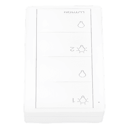 Control Pico inalámbrico de 4 botones para encender y apagar dos grupos de luces, con batería de 10 años, compatible con Caseta Wireless, RadioRA 2 y HomeWorks QS