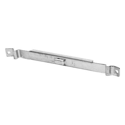 Clip Recto Automático para unir tramos de charola con peralte de 54 con acabado Electro Zinc