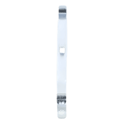 Clip Recto Automático para unir tramos de charola con peralte de 54 con acabado Electro Zinc