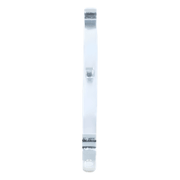 Clip Recto Automático para unir tramos de charola con peralte de 54 con acabado Electro Zinc
