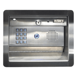 Access PLUS DKS / Atienda la puerta aún sin estar en casa! / Interfon telefónico / 27 números celulares / Control de acceso / 2 puertas / Lineas A/D