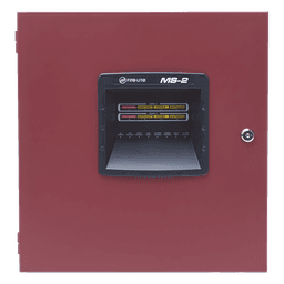 Panel de control de alarma contra incendio convencional / 2 zonas IDC Clase B / 1 NAC 24 Vcc 2.5 A / 2 relevadores / Compatible serie i3
