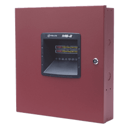 Panel de control de alarma contra incendio convencional / 2 zonas IDC Clase B / 1 NAC 24 Vcc 2.5 A / 2 relevadores / Compatible serie i3