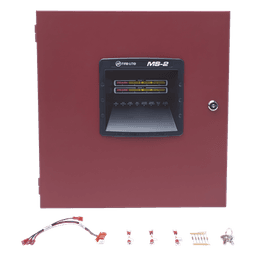 Panel de control de alarma contra incendio convencional / 2 zonas IDC Clase B / 1 NAC 24 Vcc 2.5 A / 2 relevadores / Compatible serie i3