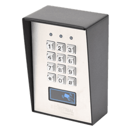 Teclado de Control de Acceso / 3 Métodos de Acceso / 1,200 Usuarios / 3 Relés / Salida Wiegand / Antivandálico / Lector de Proximidad