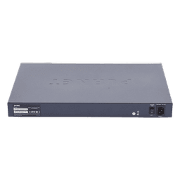 Switch Administrable PoE / 48 Puertos Gigabit RJ45 / 4 Puertos SFP / 440W PoE / 104 Gbps / 1.44 ft (0.44 m) Profundidad