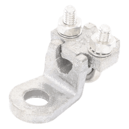 Conector Antivandálico de Bornes / 1/2" / Calibre 4 a 1/0 AWG / Bronce Estañado / Diámetro 5.827 a 8.251 mm