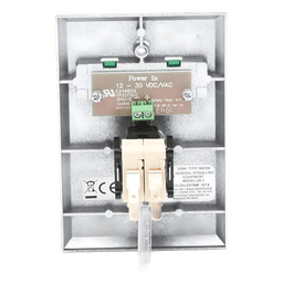 Botón de Salida Universal / 300 Combinaciones / Carcasa Aluminio Fundido / 3 Pulsadores Iluminados / 10 Mensajes Intercambiables / Instalación Sin Herramientas