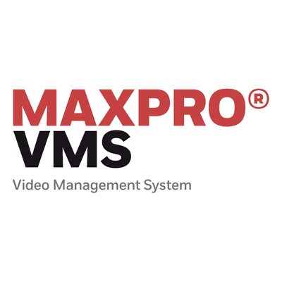 Licencia base de software de gestión de video MAXPRO VMS con interfaz para 64 canales, cliente-servidor