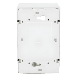 Caja de Montaje Superficial / Para Placas de Pared Universales / Color Blanco / Compatible con Anillos de Separación