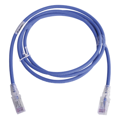 Patch Cord MC6 Modular Cat6 UTP, CM/LS0H, 1.52 Metros (5 Pies), Color Azul