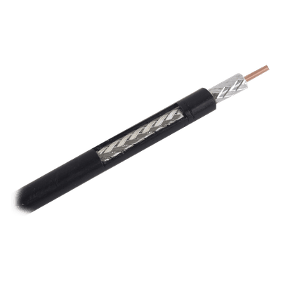 Carrete de 305 Metros (1000 Pies) de Cable Coaxial RG-8/X LMR240 de Baja Pérdida, 50 Ohm