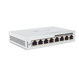 Switch UniFi Administrable capa 2 de 8 puertos Gigabit (4 Puertos Gigabit PoE 802.3af y 4 puertos Gigabit ethernet) 60W