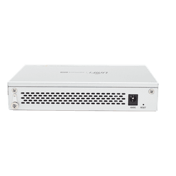 Switch UniFi Administrable capa 2 de 8 puertos Gigabit (4 Puertos Gigabit PoE 802.3af y 4 puertos Gigabit ethernet) 60W
