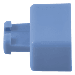 Clip de Puente / 1 Par / Regletas S66 / Enchufes SA-1 / Color Azul / Plástico Resistente