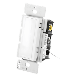 Interruptor electrónico Maestro de encendido/apagado, 8 A en iluminación y motores de 1/4 HP, 120 V, un polo o multilocalización, requiere neutro, para RadioRA 2 y RA2 Select