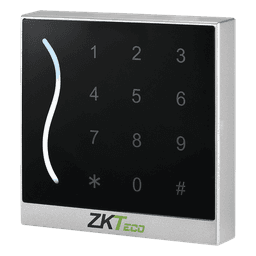 Lector de Proximidad y Teclado / 125 kHz EM / Wiegand 26/34 Bits / IP65 / Rango 5 cm / -20°C a 65°C / 2.95 x 2.95 x 0.63 pulgadas