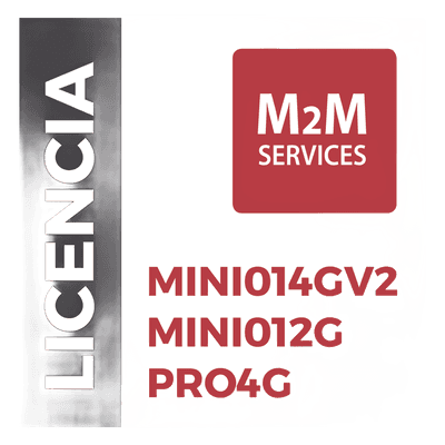 Servicio de datos por un Año para comunicadores  MINI014G/V2 y MINI012G, con eventos ilimitados.