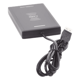 Lector Enrolador de Escritorio para tarjetas de Proximidad ROSSLARE (MIFARE 13.56 MHZ), Compatible con AXTRAXNG y  AXTRAXPRO