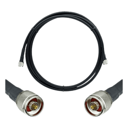 Jumper Coaxial con Cable Wilson-400 / Conector N Macho en los Extremos / 6.1 Metros (20.01 Pies) de Longitud.
