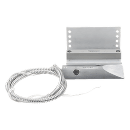 Contacto Magnético de Uso Rudo / Soporte en L Ajustable / Cable Blindado 60 cm (23.6 in) / Gap 60 mm (2.36 in) / Sellado con Epóxico / NC 28 VDC