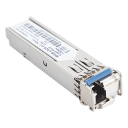 Transceptor WDM mini-Gbic SFP 1G LC TX:1310nm RX:1550 para fibra Mono Modo 20 Km, Requiere MGB-LB20