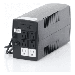 UPS Línea Interactiva / 850 VA / 510 W / 120 Vca ±5% / 6 Tomas NEMA 5-15R / Tiempo de Respaldo hasta 40 min / Topología AVR