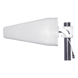 Antena Direccional Logarítmica 5G/4G/3G/ Especial para Cualquier Dispositivo Celular/ Amplio Rango de Frecuencias; 698-960 MHz / 1710-2700 MHz/ Proporciona 11 dBi de ganancia.
