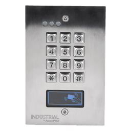 Teclado de Control de Acceso / Antivandálico / 1,200 Usuarios / 3 Relevadores / Salida Wiegand / Lector de Proximidad / Empotrable