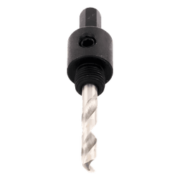 Adaptador para Broca Sierra / 3/8" / Compatible 3/8" y 1/2" / Brocas 9/16" a 1-1/8" / Guía de Eje Único