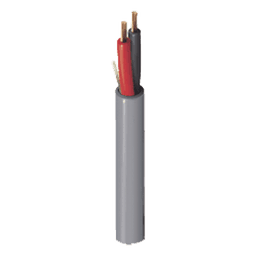 Cable Multiuso / 2x16 AWG / 305m (1000 pies) / Gris / Seguridad y Control de Acceso