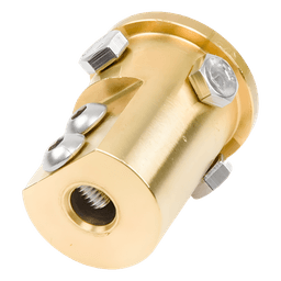 Adaptador de Punta Pararrayo / Mástil 1 1/2" (38.1 mm) / Latón / Conductores 8-10 mm / Sección 50-70 mm² / 655 g