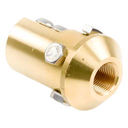 Adaptador de Punta Pararrayo / Mástil 1 1/2" (38.1 mm) / Latón / Conductores 8-10 mm / Sección 50-70 mm² / 655 g