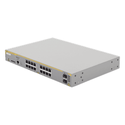 Switch Administrable Capa 3, 16 puertos 10/100/1000 Mbps + 2 puertos SFP Gigabit